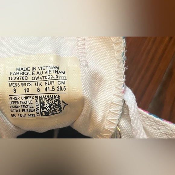 Converse Multicolor Pixel Design Sneakers unisex - Picture 3 of 8